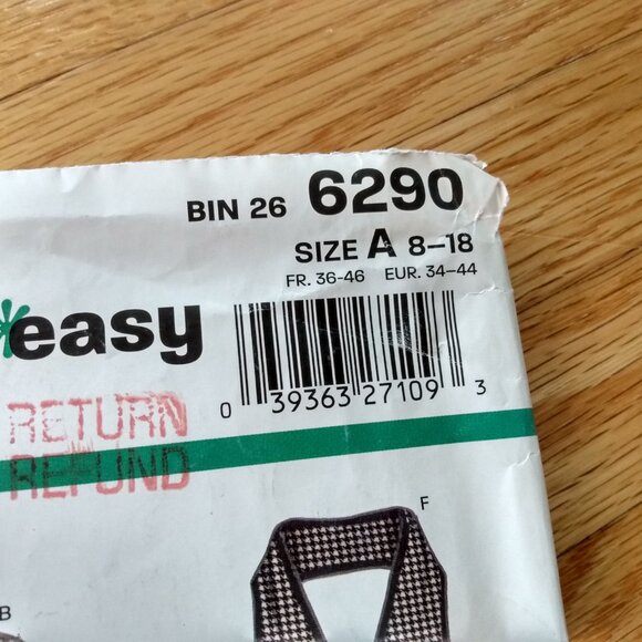 Skirt Top Cardigan Jacket Sewing Pattern Size 8-18 New Look 6290 UNCUT - Picture 2 of 9